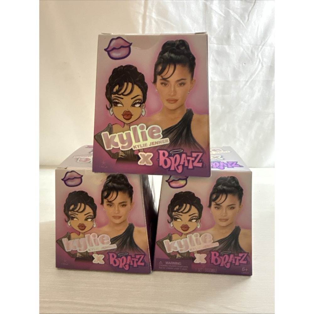 Bratz Kylie X Kylie Jenner Series 1 Mini Collectible Figures 3-Pack NIB